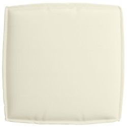 Кремава палетна възглавница 60 x 60 x 12 см Oxford Fabric