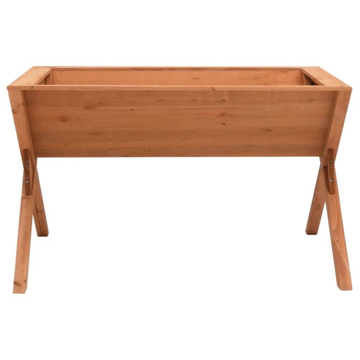 Градинска повдигната леха, 90x55x56 см, чам