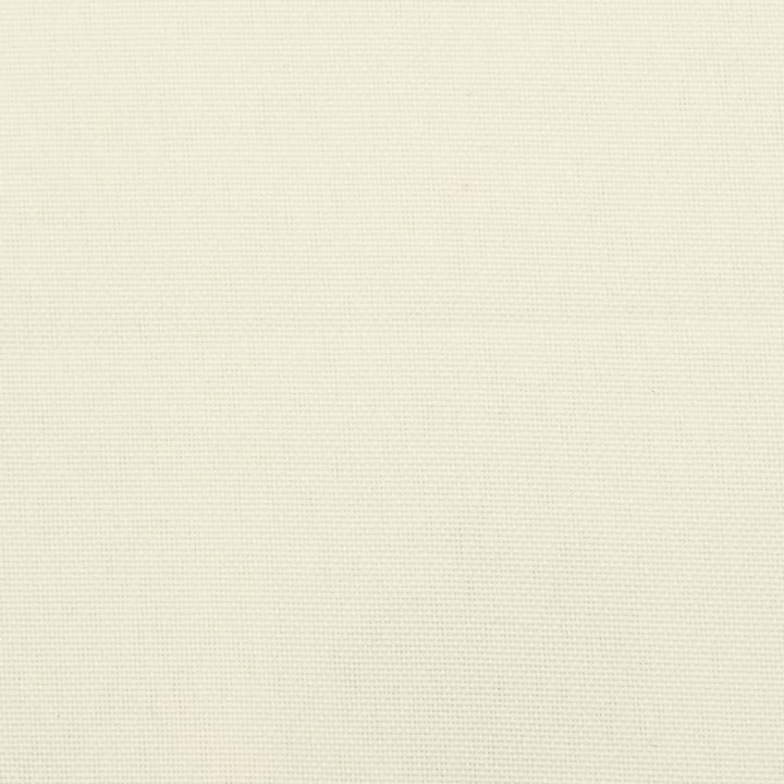 Шалте за шезлонг, кремаво, 200x50x3 см, Оксфорд плат