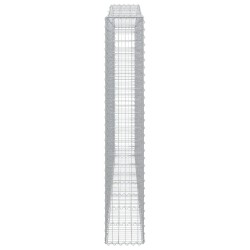 Дъговидна габионна кошница 400x30x180/200 см поцинковано желязо