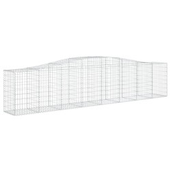 Дъговидна габионна кошница 400x50x80/100 см поцинковано желязо