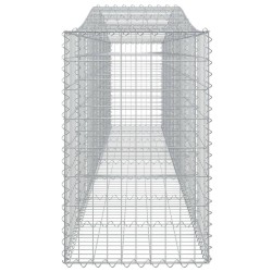 Дъговидна габионна кошница 400x50x80/100 см поцинковано желязо