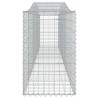Дъговидна габионна кошница 400x50x80/100 см поцинковано желязо