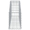 Дъговидна габионна кошница 150x30x40/60 см поцинковано желязо