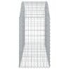 Дъговидна габионна кошница 150x50x80/100 см поцинковано желязо