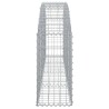 Дъговидна габионна кошница 200x30x60/80 см поцинковано желязо