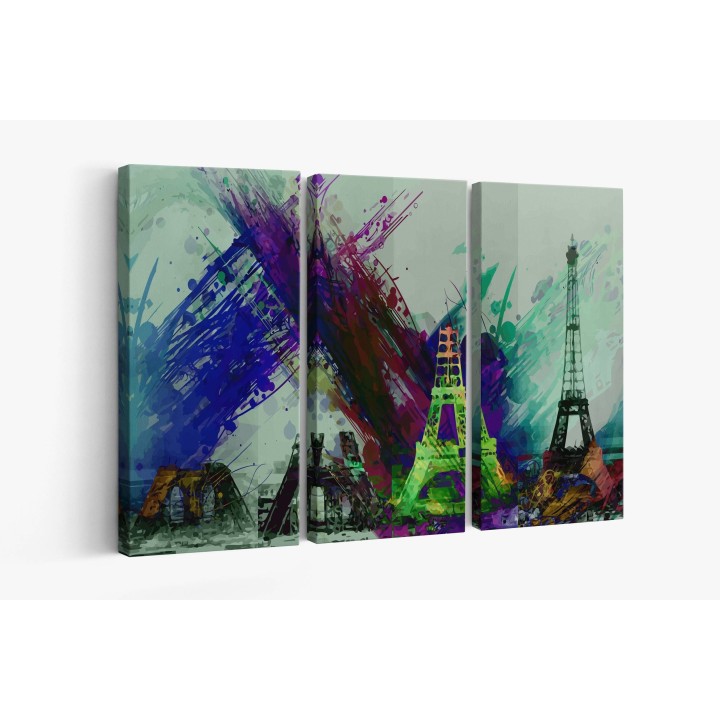Картина на Айфеловата кула маслена картина - k1152691 -PAGAGAL