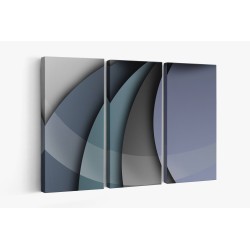 Картина на Цветни полукръгове - k1260112 -PAGAGAL