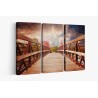 Картина на Дървен мост в парка - k1385938 -PAGAGAL