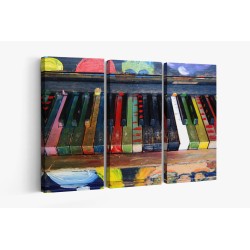 Картина на Шарени клавиши на пиано - k1522852 -PAGAGAL