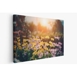 Картина на Полски цветя по изгрев - k1587514 -PAGAGAL