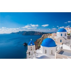 Картина на Санторини от високо - k2020258 -PAGAGAL