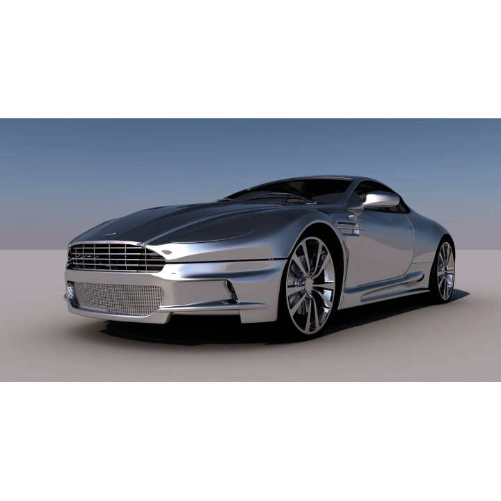 Картина на Сив Aston Martin - k2118857 -PAGAGAL