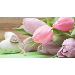 Картина на Розови лалета и сърце - k2167654 -PAGAGAL