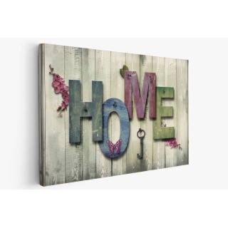 Картина на Пъстра табела HOME - k2194174 -PAGAGAL