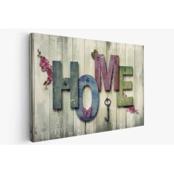 Картина на Пъстра табела HOME - k2194174 -PAGAGAL