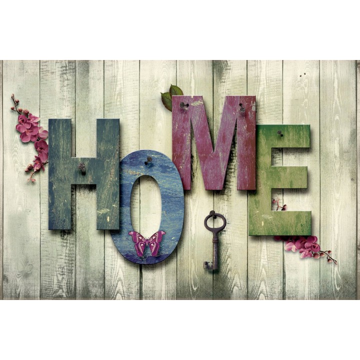 Картина на Пъстра табела HOME - k2194174 -PAGAGAL