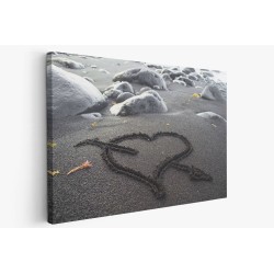 Картина на Сърце в пясъка - k2301323 -PAGAGAL