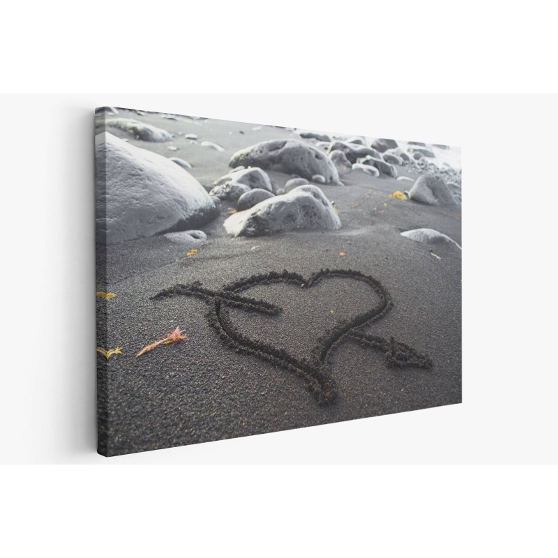 Картина на Сърце в пясъка - k2301323 -PAGAGAL