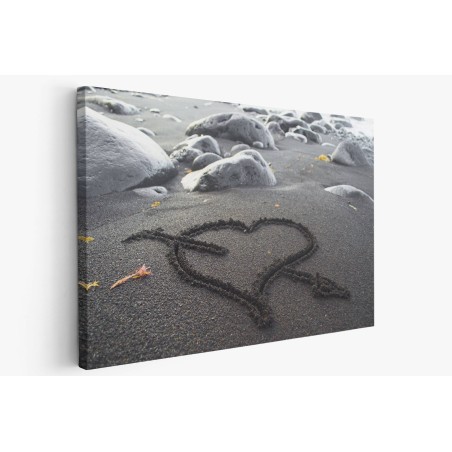Картина на Сърце в пясъка - k2301323 -PAGAGAL
