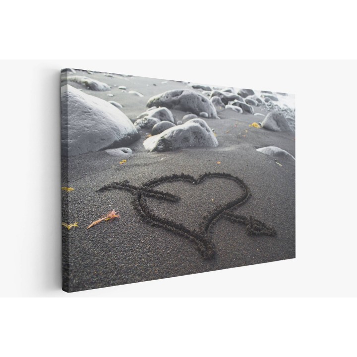 Картина на Сърце в пясъка - k2301323 -PAGAGAL