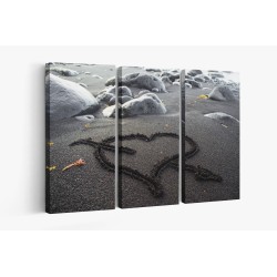 Картина на Сърце в пясъка - k2301323 -PAGAGAL