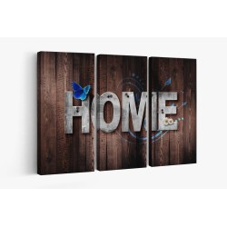 Картина на Кафява табела HOME - k2380016 -PAGAGAL