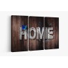 Картина на Кафява табела HOME - k2380016 -PAGAGAL
