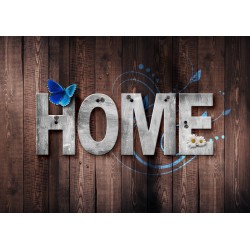 Картина на Кафява табела HOME - k2380016 -PAGAGAL