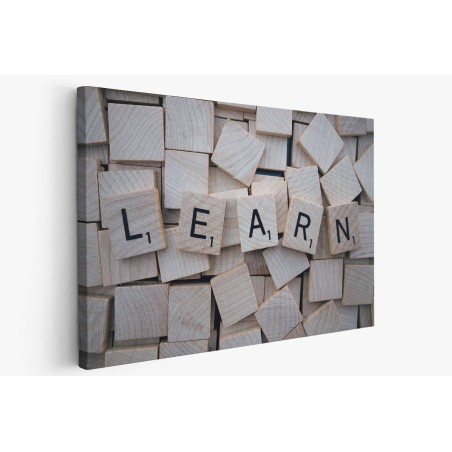 Картина на Дървени кубове LEARN - k247819 -PAGAGAL