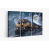 Картина на Влак и пълнолуние - k2814130 -PAGAGAL