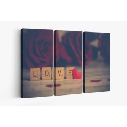 Картина на Кубчета LOVE - k3061483 -PAGAGAL
