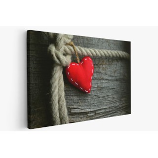 Картина на Сърце на дървена кора - k3085515 -PAGAGAL