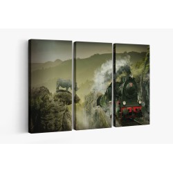 Картина на Влак и носорог - k3124200 -PAGAGAL