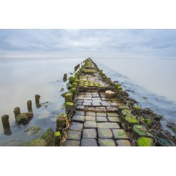 Картина на Каменна пътека през водата - k3130133 -PAGAGAL