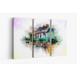 Картина на Картина на селска къща - k3139685 -PAGAGAL
