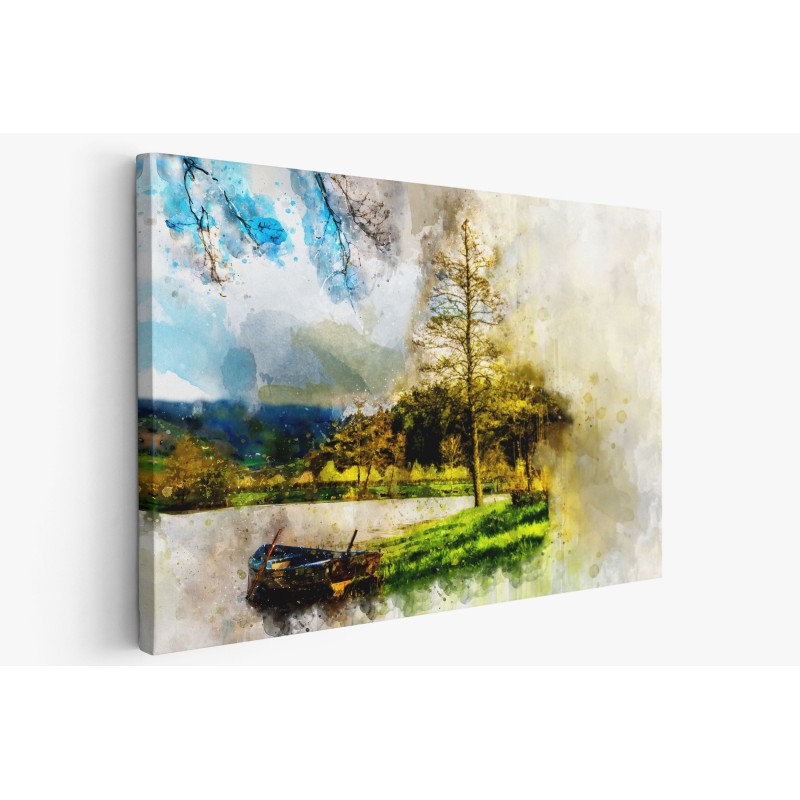 Картина на Езерен пейзаж - k3140149 -PAGAGAL Картина на Езерен пейзаж - k3140149 -PAGAGAL