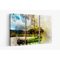 Картина на Езерен пейзаж - k3140149 -PAGAGAL
