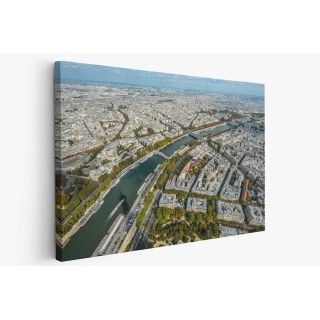 Картина на Птичи поглед над Париж - k3142651 -PAGAGAL
