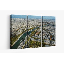 Картина на Птичи поглед над Париж - k3142651 -PAGAGAL