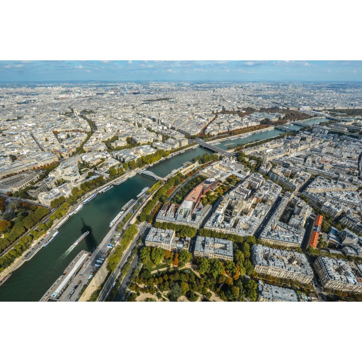 Картина на Птичи поглед над Париж - k3142651 -PAGAGAL