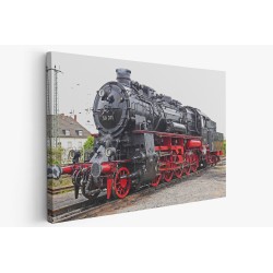 Картина на Черен парен локомотив - k3194635 -PAGAGAL