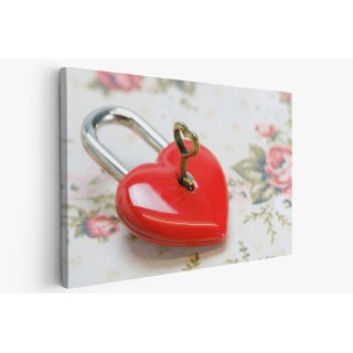 Картина на Сърце с ключе - k3198592 -PAGAGAL