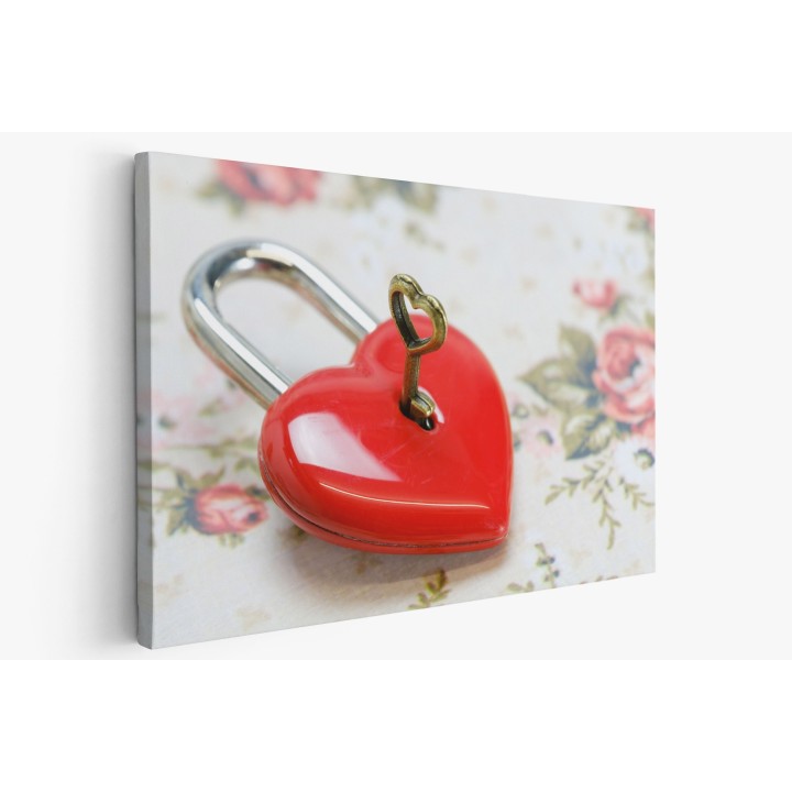 Картина на Сърце с ключе - k3198592 -PAGAGAL