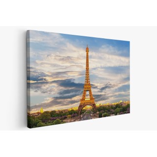 Картина на Залез над Айфеловата кула - k3349075 -PAGAGAL