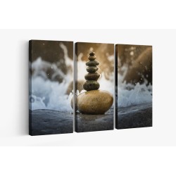 Картина на Баланс от камъни и вода - k3356546 -PAGAGAL