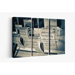 Картина на Музикални ноти - k7902427 -PAGAGAL