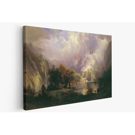 Картина на Рисунка на езеро в гората - k81505 -PAGAGAL
