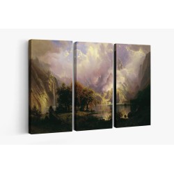 Картина на Рисунка на езеро в гората - k81505 -PAGAGAL