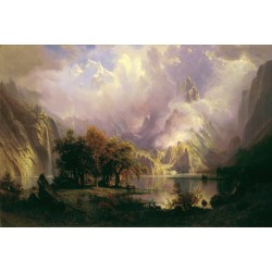 Картина на Рисунка на езеро в гората - k81505 -PAGAGAL
